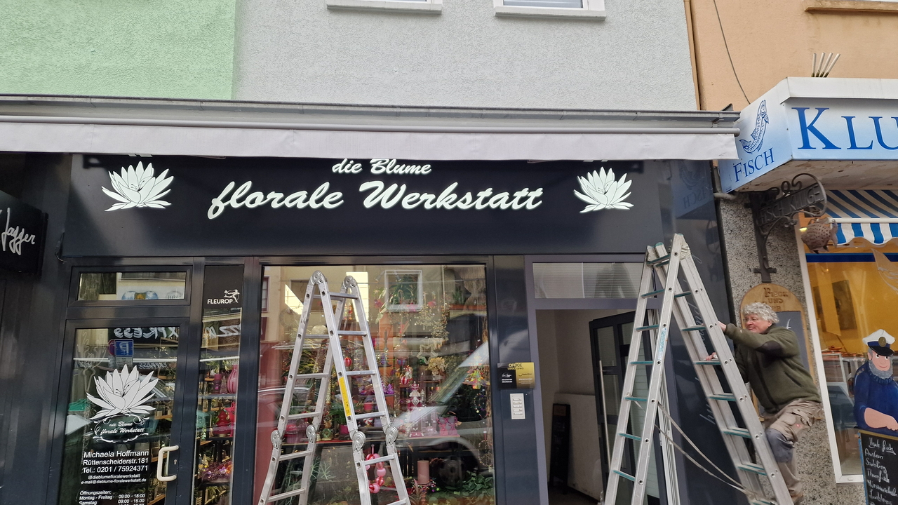 Werbeanlage Essen Rüttenscheid